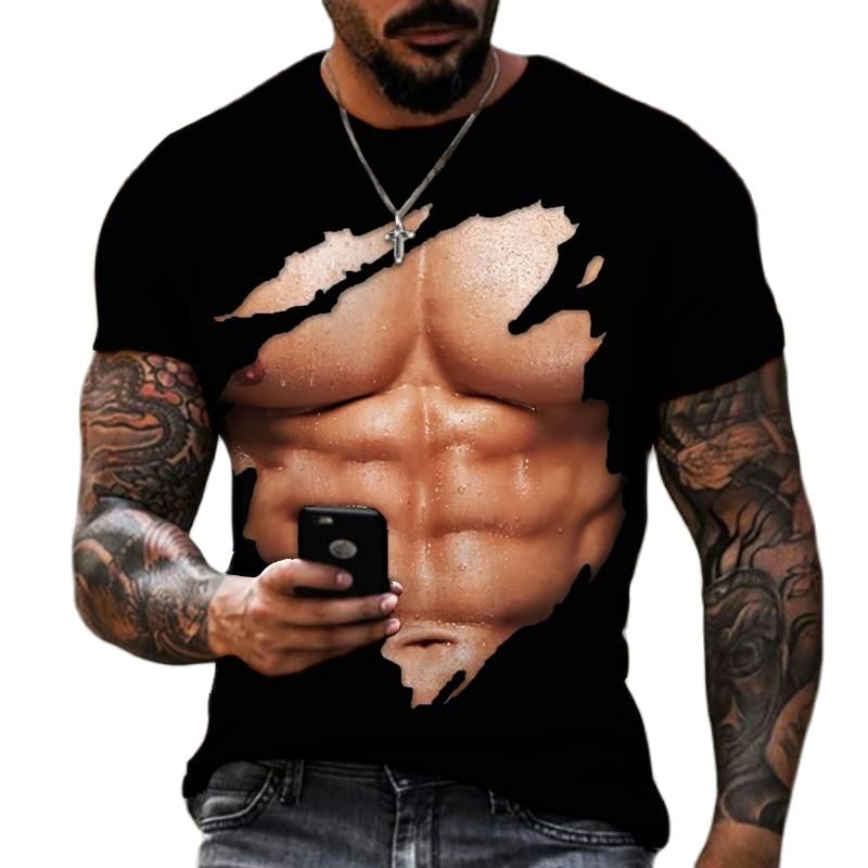 Zomer Mode Mannen 3D Gedrukt S - Street Fashion For Short Guys recensie en prijs