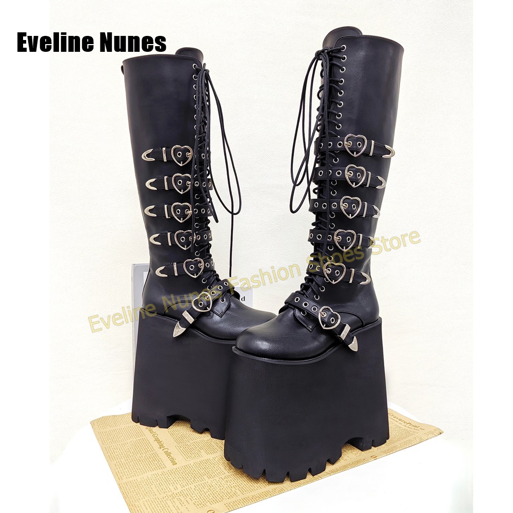 Y2K Gothic Lolita hoge platfor - Street Fashion Y2K recensie en prijs