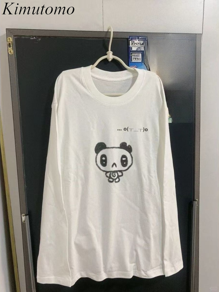 Kimutomo T-shirts Vrouwen Cart - Street Fashion Y2K recensie en prijs